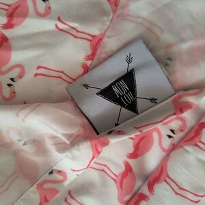 Flamingo twin sheets set